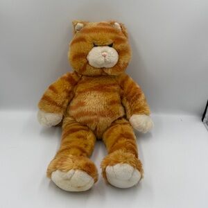 VTG Retired Build A Bear 1998 Floppy Kitty Orange Tabby Cat Plush Stuffed Toy